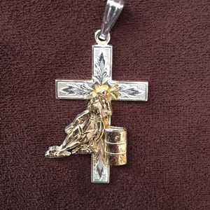 Black Hills Gold Barrel Racer Necklace